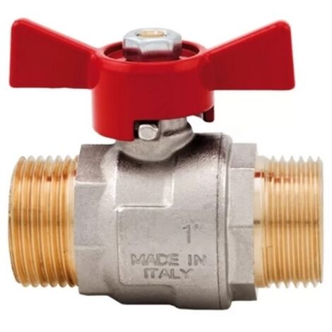 VALVOLA A SFERA PASSAGGIO TOTALE CON FARFALLA MM- 3/4  DN 20  40bar/580psi- ITAP- pezzi 1