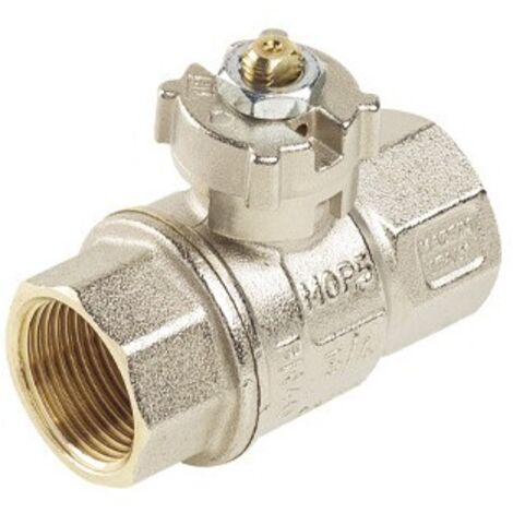 VALVOLA A SFERA PASSAGGIO TOTALE URAGANO FF PIOMBABILE 1/2" DN 15 PN 64