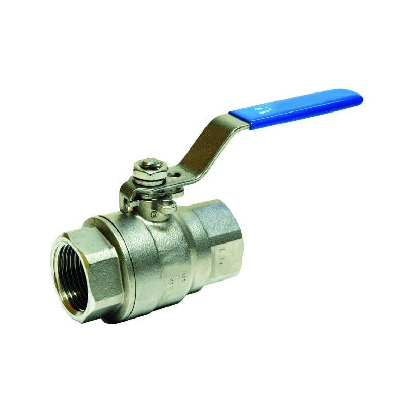 Ferrari Srl - Vanne à bille pour l'eau en acier inoxydable aisi 316 1'1/2ff