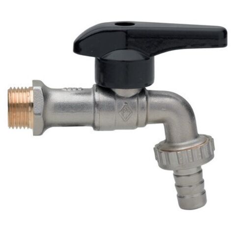 VALVOLA A SFERA PER EROGAZIONE CON PORTAGOMMA E LEVA IN ALLUMINIO 1/2"  DN 15  PN 30 RB