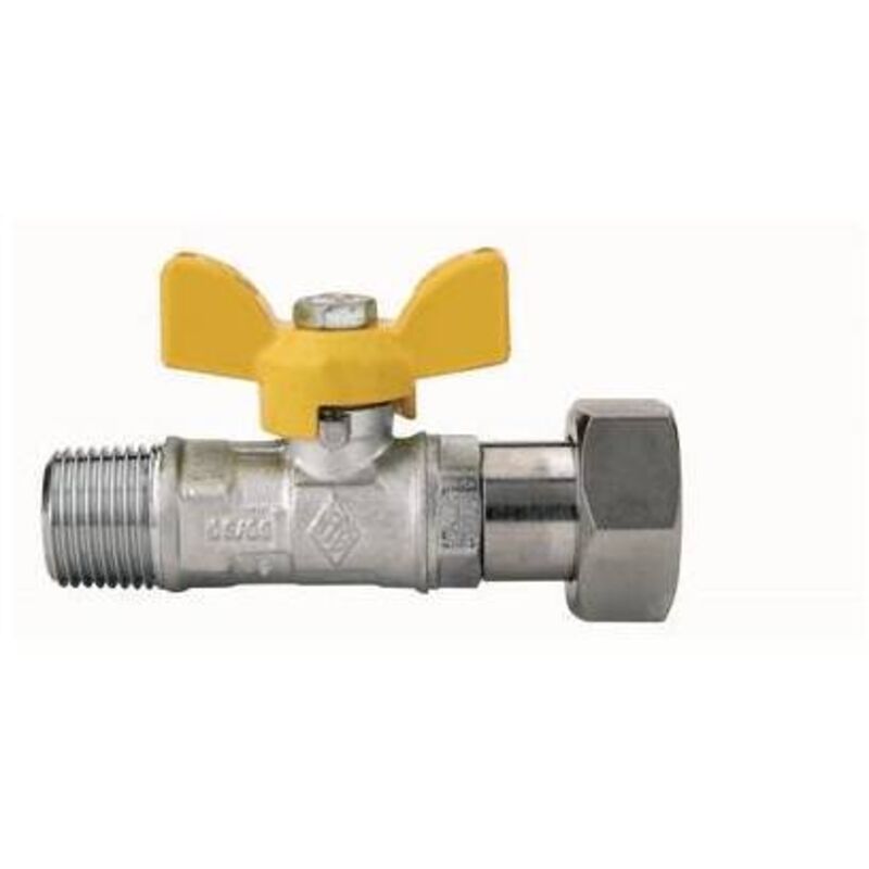 Valvola A Sfera Per Gas Filettatura Maschio Con Girello 1 2 X 3 4 Rb