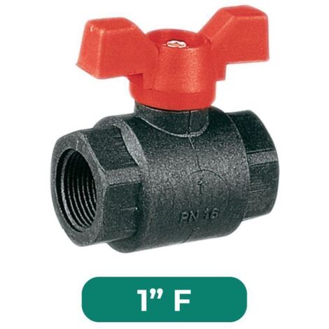 Valvola a sfera Polipropilene 1"F