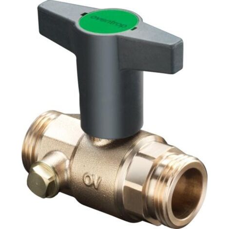 Valvola a SFERA ROTANTE. OTTIMALE, DN40, 1 3/4M, BRONZO
