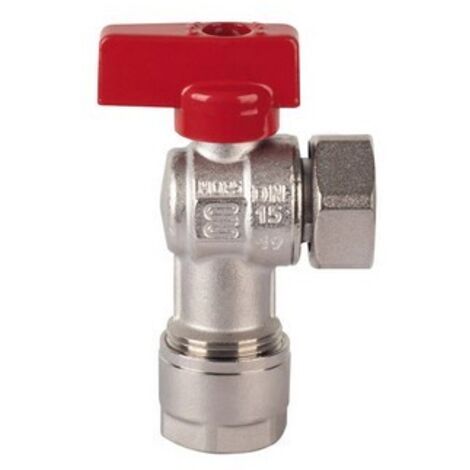 VALVOLA A SQUADRA CON KIT PER MULTISTRATO 3/4" x 20 Leva Blu ENOLG