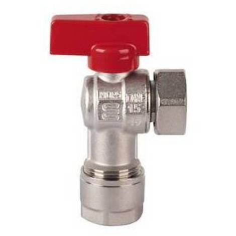 VALVOLA A SQUADRA CON KIT PER MULTISTRATO Misura: 3/4" x 20 Leva Blu