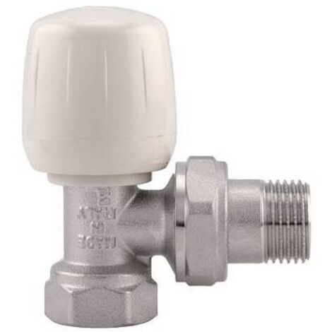 VALVOLA AD ANGOLO MANUALE PER RADIATORI E  VENTILCONVETTORI 3/4" ITAP