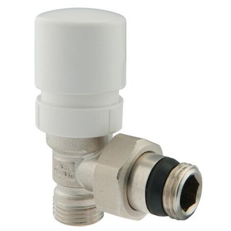 VALVOLA AD ANGOLO TERMOSTATIZZABILE CON PREREGOLAZIONE VATS GC 3/8" - 1/2x16