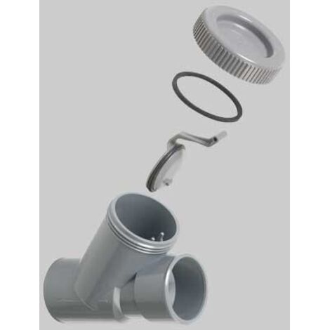 VALVOLA ANTIRIFLUSSO A 45° FF - Ø 50