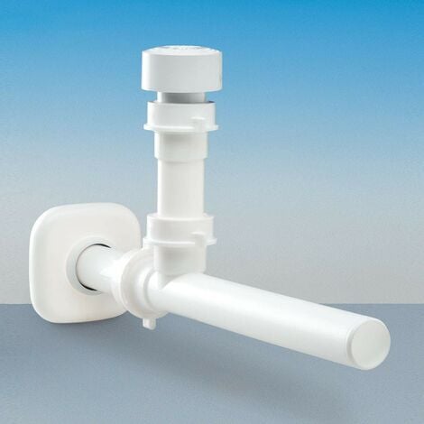 LIRA S.P.A Valvola automatica antigorgoglio Glu-Glu stop lavabo LIRA 1510 Bianco