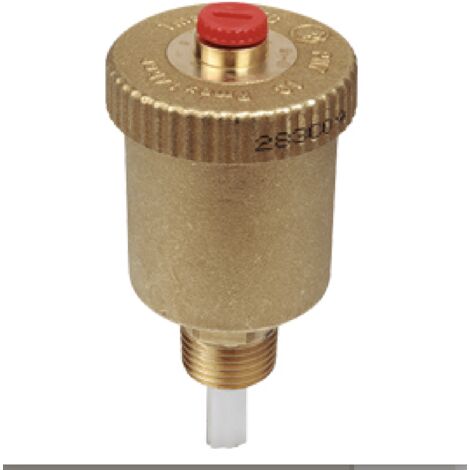 Valvola automatica di sfogo aria ad alte prestazioni completa di rubinetto di intercettazione R160 Giacomini R991