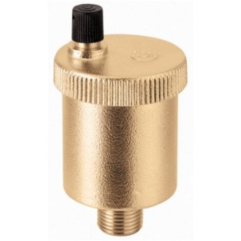 VALVOLA AUTOMATICA MINICAL SFOGO ARIA GIALLO 1/2&quot M