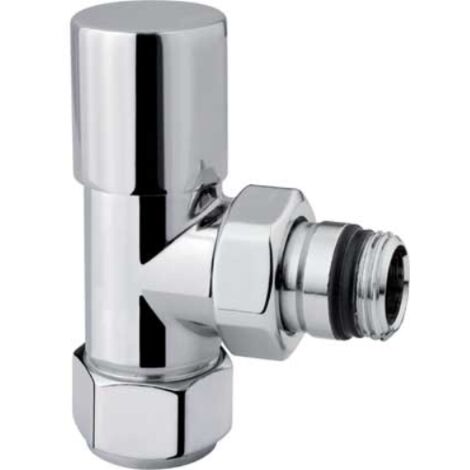 Valvola d'arredo a squadra high style cromo 1/2 x 24-19 Arteclima