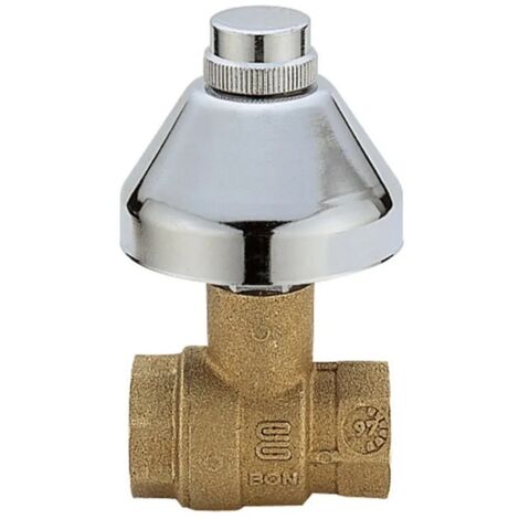 VALVOLA D'ARRESTO 1/2" CON CAPPUCCIO