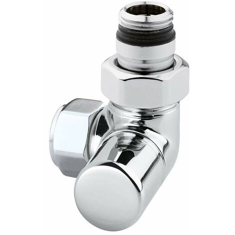 Valvola detentore a squadra colore cromo destra Arteclima 11512CLS  Cromo versione destra