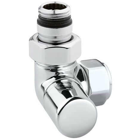 Valvola detentore a squadra colore cromo sinistra Arteclima 11612CLS  Cromo versione sinistra