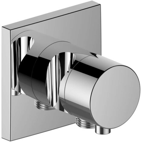 Valvola deviatrice a 2 vie IXMO DN 15, UP, con maniglia IXMO Rosetta comfort quadrata cromata KEUCO
