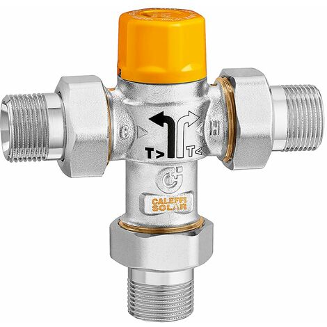 Valvola deviatrice termostatica per impianti solari Caleffi 2620