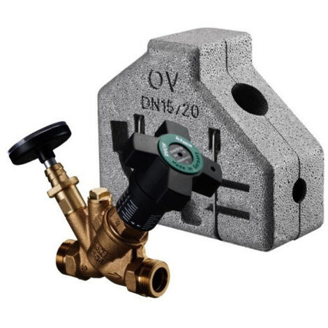 Valvola DI BILANCIAMENTO AQUASTROM C M DN25, CON TERMOMETRO