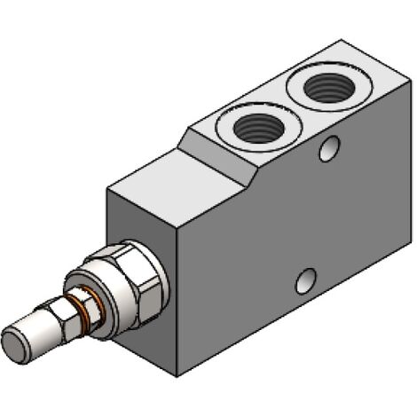 Valvola di blocco e controllo discesa semplice effetto 3/8"