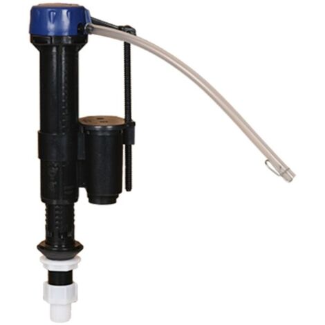 Valvola di carico dell'acqua per WC compatibile con Duravit, riempimento regolabile e altezza retrattile fino a circa 21 cm, parte universale della cassetta di scarico