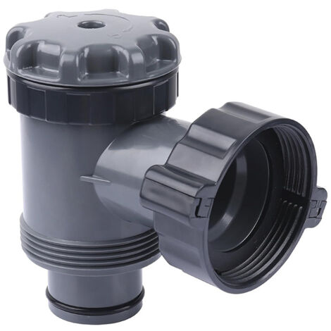 Valvola di ingresso/uscita, pompa filtro per piscina fuori terra, parti, per tubo flessibile da 38 mm, confezione da 2