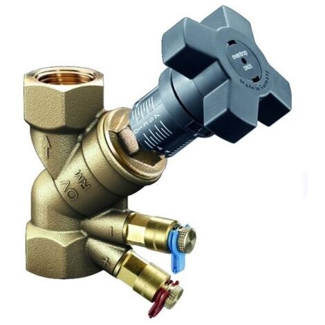 Valvola di regolazione del filo idrocontrol MTR PN 25, Pannello di misurazione, su entrambi i lati del filo da muffola 1060406