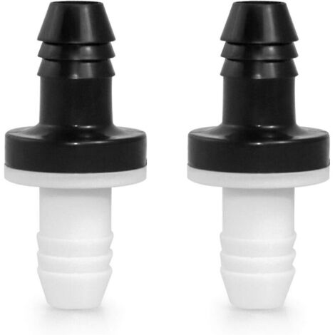 Valvola di ritegno singola da 10 mm (3/8") in ABS, 2 pezzi
