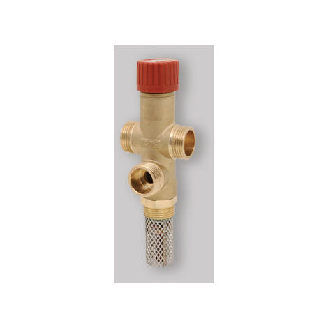 Valvola Di Scarico Termico Con Reintegro Attacchi 3/4" Taratura 95°