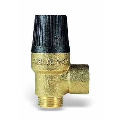 VALVOLA DI SICUREZZA A MEMBRANA MSL MF Misura: 1/2" x 7 Bar