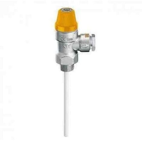 Valvola di sicurezza combinata temperatura pressione per impianti solari caleffi tp, cal 309461