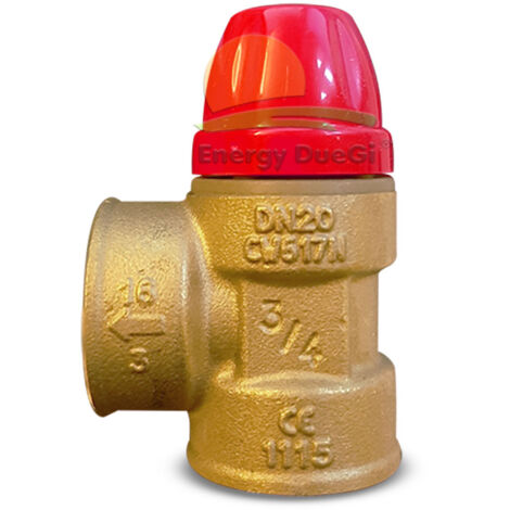 Valvola di sicurezza F-F 3/4"X3/4" 5 BAR