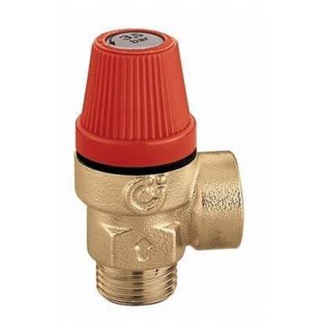 VALVOLA DI SICUREZZA MF ORDINARIA ACS 1/2 - 3 bar CALEFFI