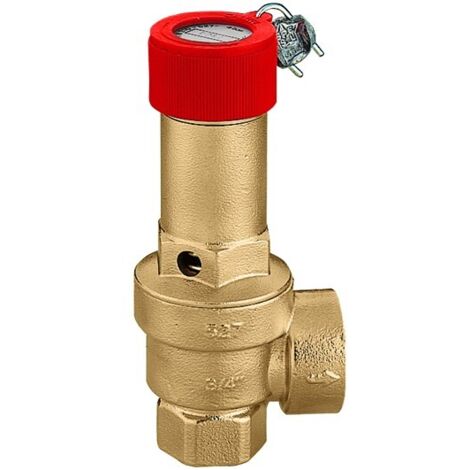 VALVOLA DI SICUREZZA OMOLOGATA INAIL 1 3 BAR   CALEFFI SPA