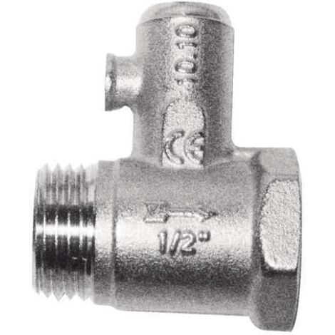 Valvola di sicurezza per scaldabagni 1/2"