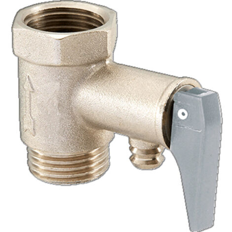 Valvola di sicurezza per scaldabagno elettrico 10 bar 3/4"