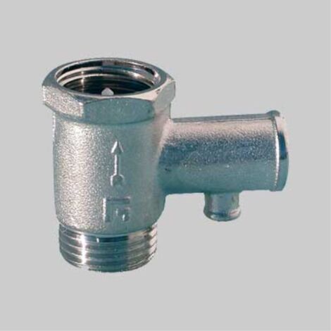 Valvola di sicurezza per scaldacqua 1/2" m.f.