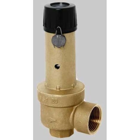 VALVOLA DI SICUREZZA QUALIFICATA E TARATA INAIL (EX ISPESL) - 3/4x1" 6 Bar