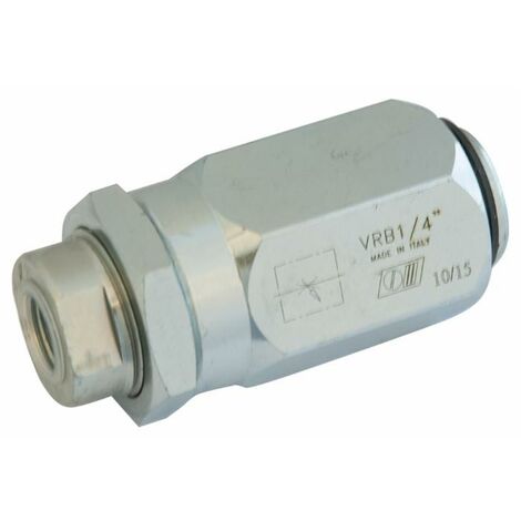 Valvola di strozzamento bidirezionale da 1/4"