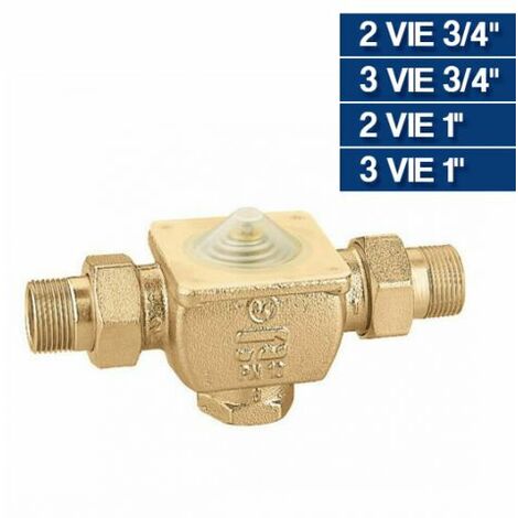 Valvola di zona a pistone a due vie d 3/4 10 bar caleffi 632500