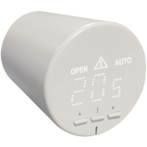 Valvola elettronica radio Perry Electric con sonda di temperatura e display per cronotermostato C.DOM - 1PE2VTRX05