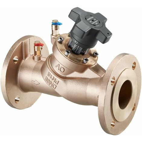 VALVOLA EQUILIBRATA. HYDROCONTROL FR DN 125, BRONZO con SET N 2
