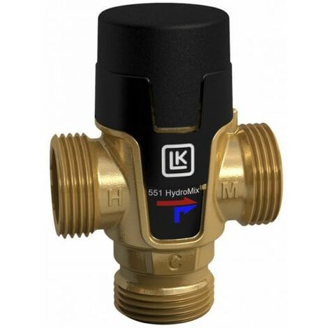 VALVOLA MISCELATRICE A T LK 551 HYDROMIX 1'' 35-65° CON KIT CONNESSIONE (39420)