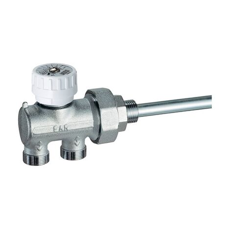 Valvola monostile manuale cromata far 3/4" x 18