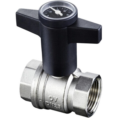 VALVOLA OPTIBAL FF DN15 CON TERMOMETRO