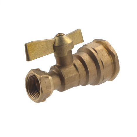 MANICOTTO IN OTTONE F/F CON FILETTO DA 1/2 POLLICE, PER IMPIANTO DI ACQUA SANITARI, DI RISCALDAMENTO E INDUSTRIALE