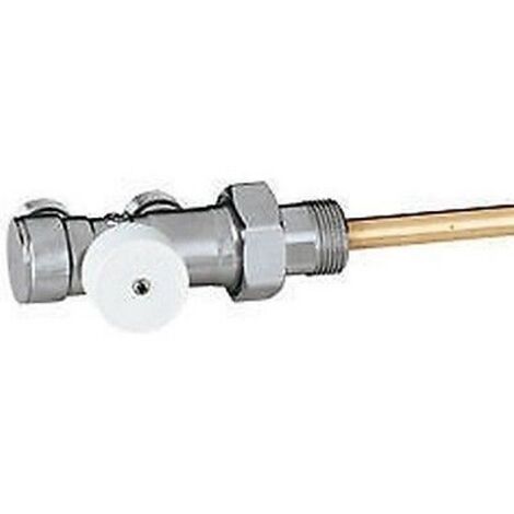 Valvola per impianti monotubo. Con comando radiale. Attacco radiatore 3/4"M Caleffi 348500  3/4"M