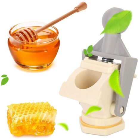 Valvola per rubinetto del miele, impugnatura ergonomica, facile da montare, valvola per rubinetto del miele in plastica affidabile per apparecchiature di estrazione del miele