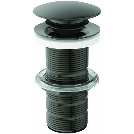Valvola push-open con stelo non fessurato, grigio magnetico IDEAL STANDARD
