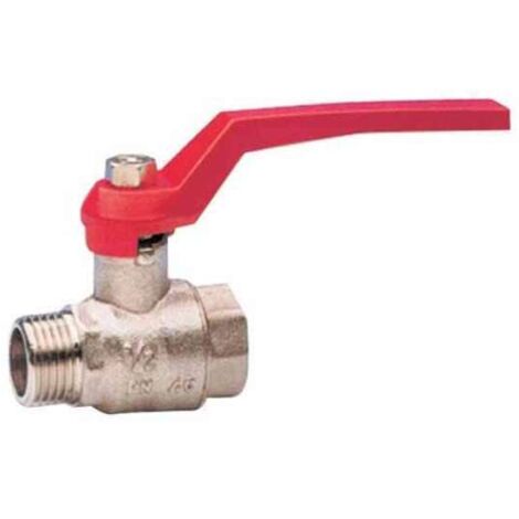 Valvola sfera MF 1"1/4 AGLAIA 02576 Ottone nichelato [AGLAIA ]