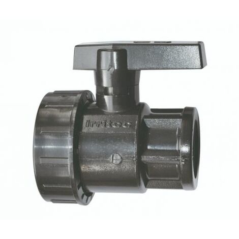 VALVOLA SFERA PVC F.F. 3/4" PN16 TUBO POLIETILENE (35816)